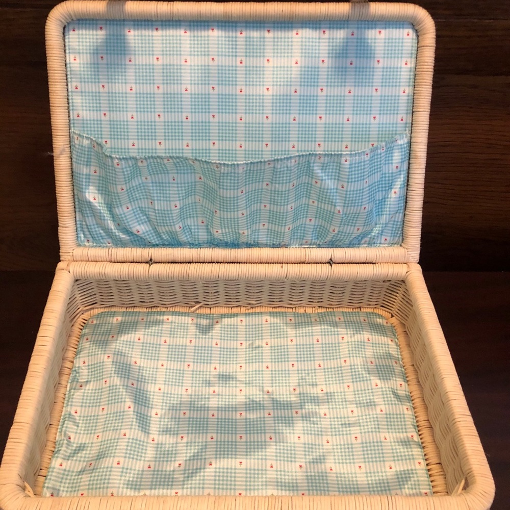 Itty bitty baby clothes suitcase